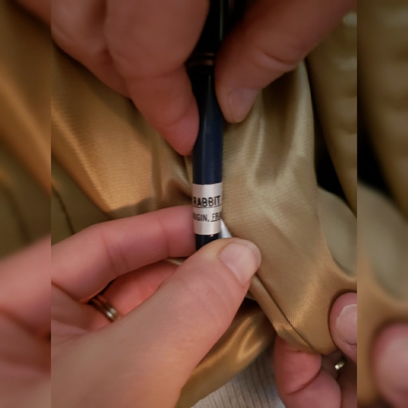 Vintage Rabbit Fur Coat - Picture 2 of 8